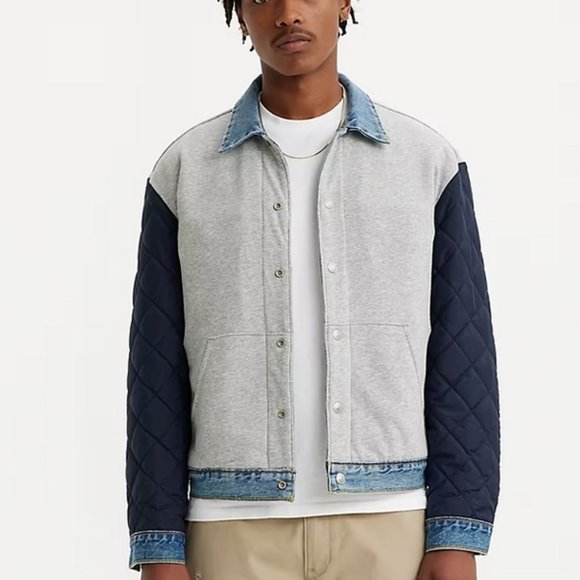 Levi's Vintage Premium Reversible Varsity Jean Jacket Size XXL NEW WITH TAGS - Picture 2 of 12